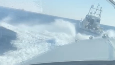 Ege'de yüksek tansiyon! Görüntülerle yanıt verildi