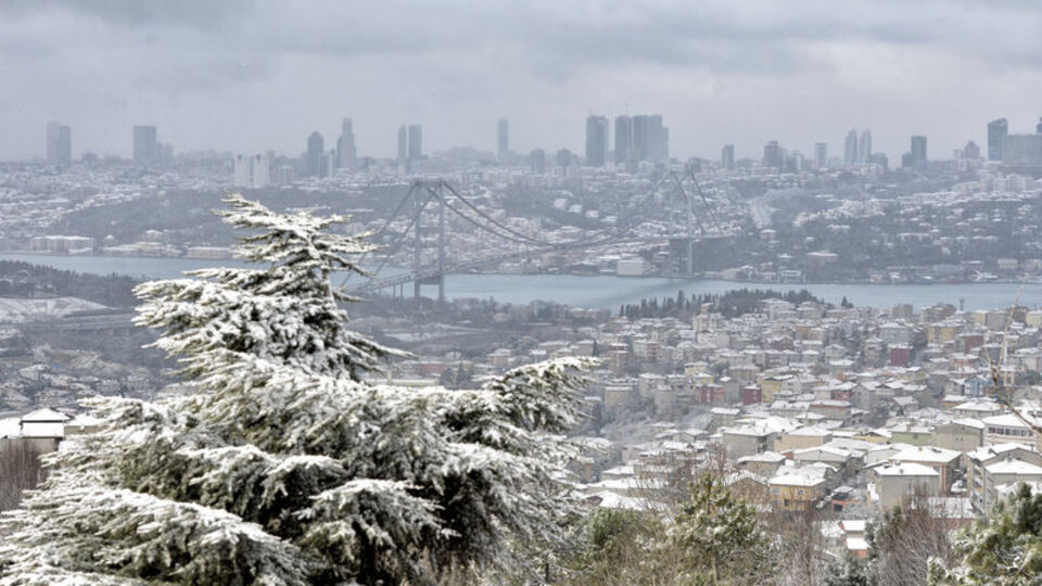 Her yerde kar var! Peki ya İstanbul'da?