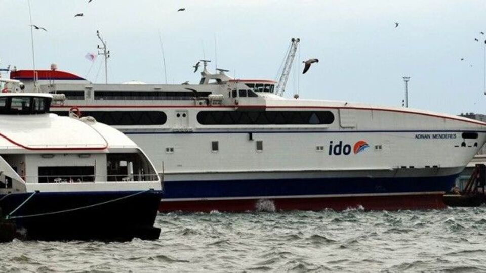 Güney Marmara'da bazı feribot seferleri iptal edildi