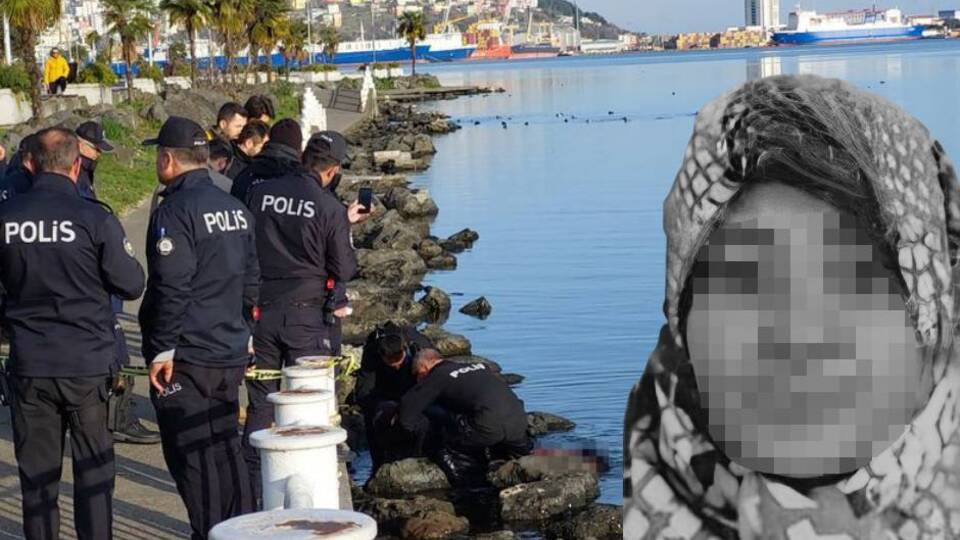 Amasya'dan Samsun'a gelen kadın denizde ölü bulundu