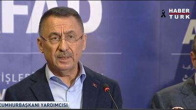 Oktay depremde son bilançoyu açıkladı