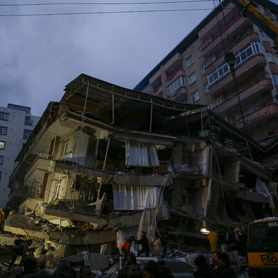 Kahramanmaraş depremi kameralara yansıdı
