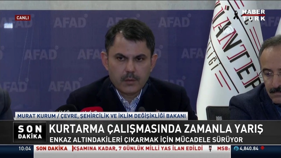 "Depremden doğrudan 13 buçuk milyon kişi etkilendi"