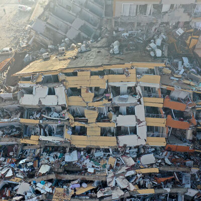 Depremin yıktığı Hatay'dan üzücü görüntüler!
