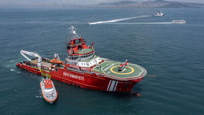 "Nene Hatun" gemisi Çanakkale'de!