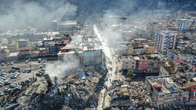 Çin uydusu Türkiye'deki depremi uzaydan görüntüledi