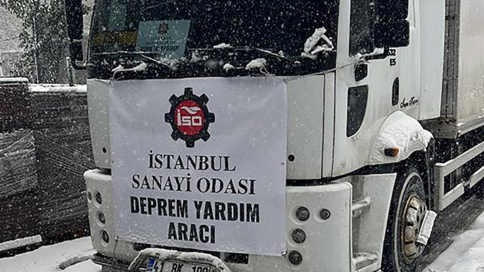 İSO İstanbul'da iki yardım toplama merkezi kurdu