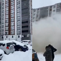 O yeni binalar yerle bir oldu