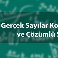 Gerçek sayılar kümesi