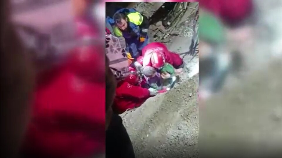 45 saat sonra mucize kurtuluş