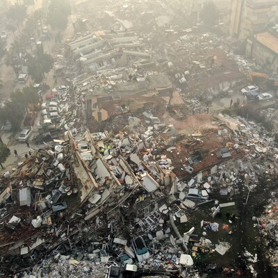 Bu görüntüler sadece bir şehirden! İşte Hatay'daki yıkım!