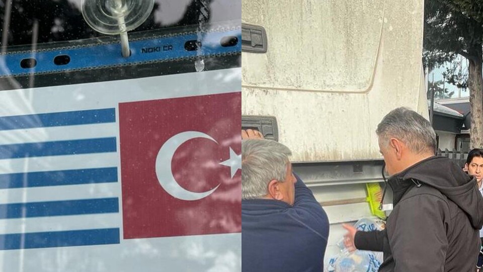 Yunanistan Büyükelçiliği'nden "Geçmiş olsun komşu" paylaşımı