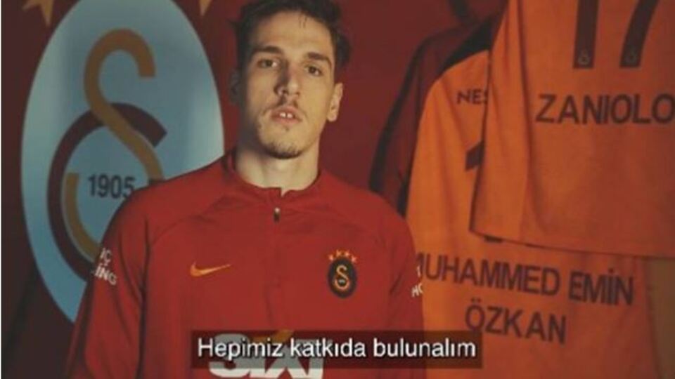 Zaniolo'dan duygulandıran mesaj
