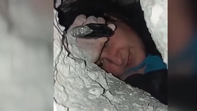 Kurtarılmayı böyle bekledi