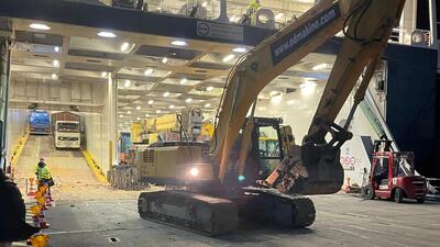 DFDS yardım gemisi İskenderun'da