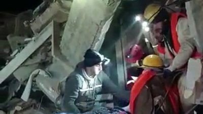 100'üncü saatte bir mucize daha! 50 metreyi 5 saatte aşıp kurtardılar