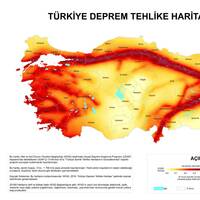 Türkiye fay hattı haritası
