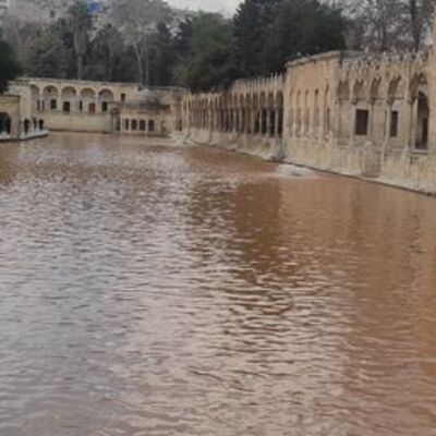 Balıklıgöl'ün suyu değişti... "İlk defa böyle bir renk görüyoruz"