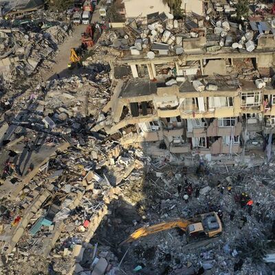 NASA'dan depremlerin hasarını gösteren harita