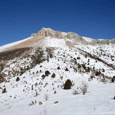 Duman çıktığı ihbar edilmişti! Göksun'daki dağ incelendi