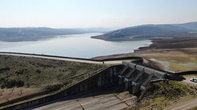 Hatay'da "patladığı" iddia edilen baraj görüntülendi