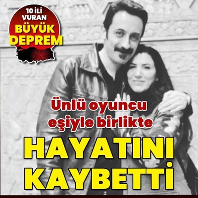 Ünlü oyuncu eşiyle birlikte hayatını kaybetti