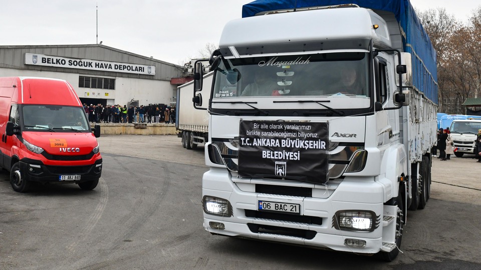 Ankara Büyükşehir Belediyesi'nin yardımları