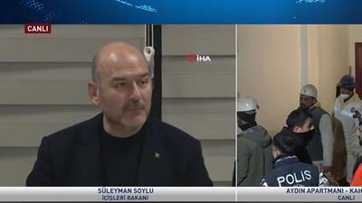 İçişleri Bakanı Soylu'dan açıklamalar
