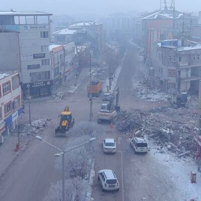 Havadan görüntülendi! İşte Hatay ve Elbistan'daki yıkım!