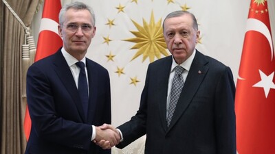 Cumhurbaşkanı Erdoğan, Stoltenberg ile görüştü