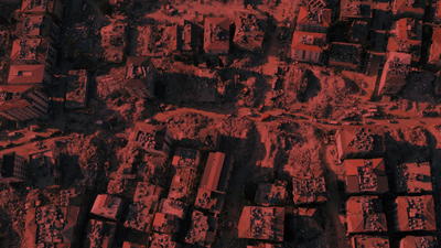 Yıkılan binanın müteahhidi tekneyle kaçmak isterken yakalandı!