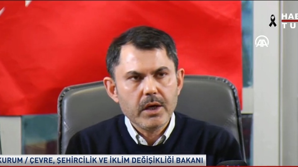 Bakan Kurum'dan açıklamalar