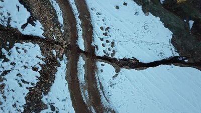 Fay hattı havadan görüntülendi! İTÜ'lü deprem bilimci Prof. Dr. Akyüz: Narlı Fayı yine kırılacak!