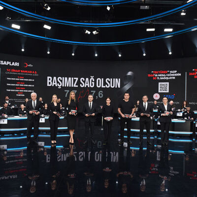 'Türkiye Tek Yürek' kampanyasında rekor bağış!