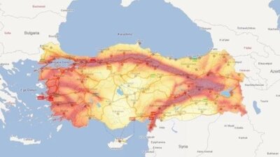 45 ilde 5,5 ve üzeri deprem üretebilecek 485 diri fay bulunuyor!