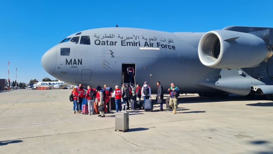 Katar'dan depremzedeler için yaklaşık 70 milyon dolar yardım