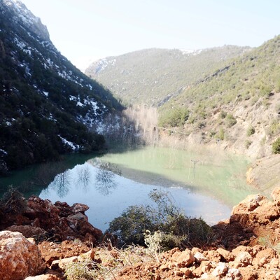 Depremde dağ dağa kavuştu! Doğal göl oluştu