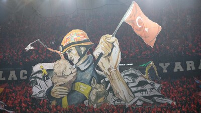 Trabzonspor'un koreografisi dünya basınında