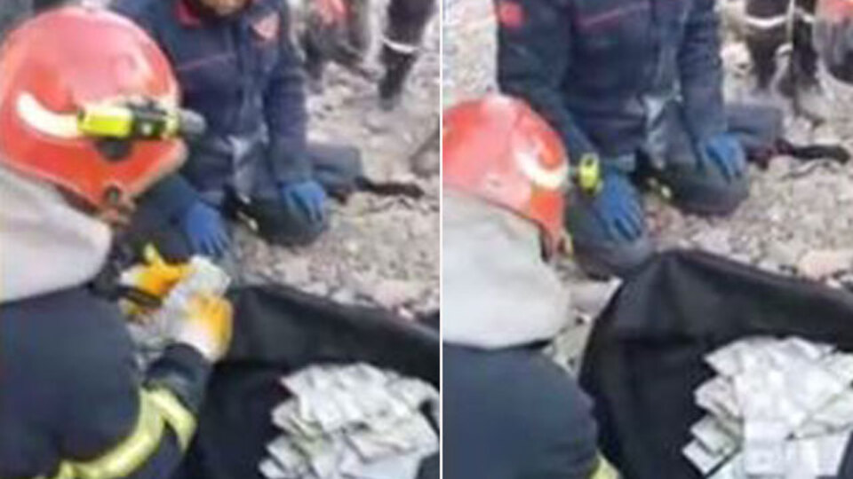 Enkazda 2 milyon dolar buldular! Asaletin fotoğrafı!