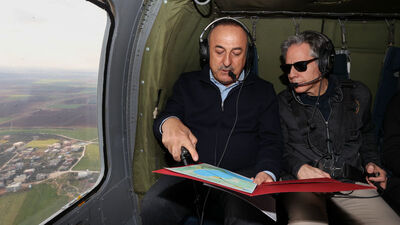 ABD Dışişleri Bakanı Blinken deprem bölgesinde