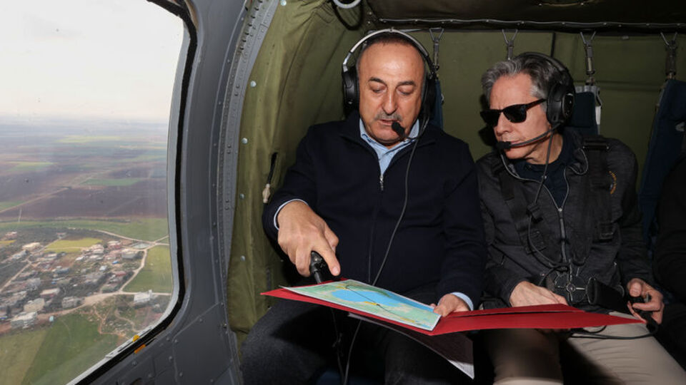 ABD Dışişleri Bakanı Blinken deprem bölgesinde