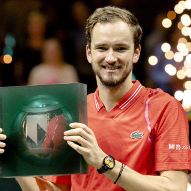 Rotterdam Açık'ta şampiyon Medvedev