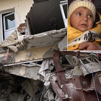 5 kişilik aileden 8 aylık Ömer kaldı!