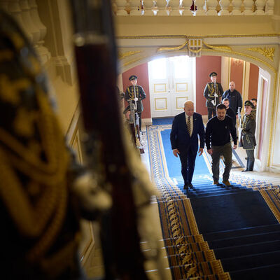 Savaşın yıl dönümünde Kiev'e sürpriz ziyaret