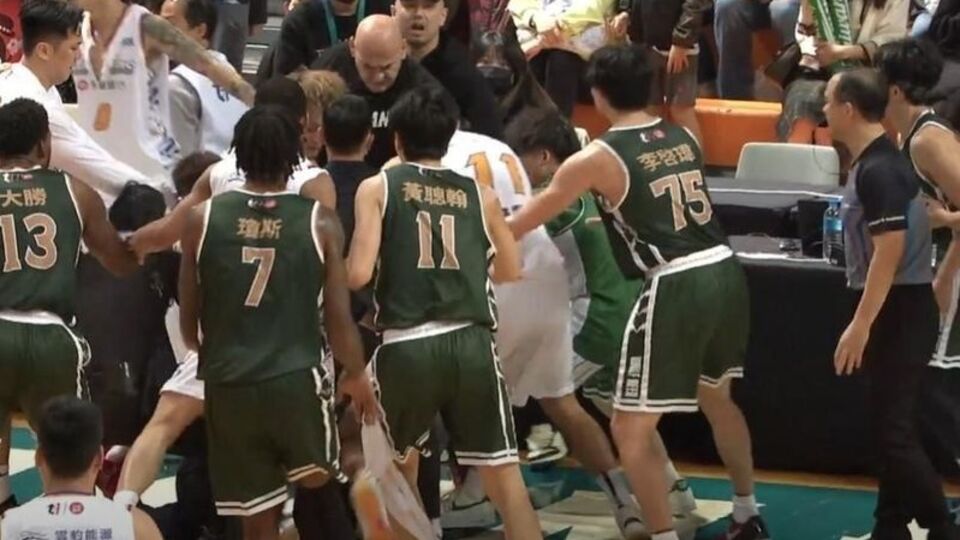 Tayvan Basketbol Ligi'nde dev kavga