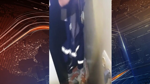 Hatay'daki yeni deprem anı kamerada!