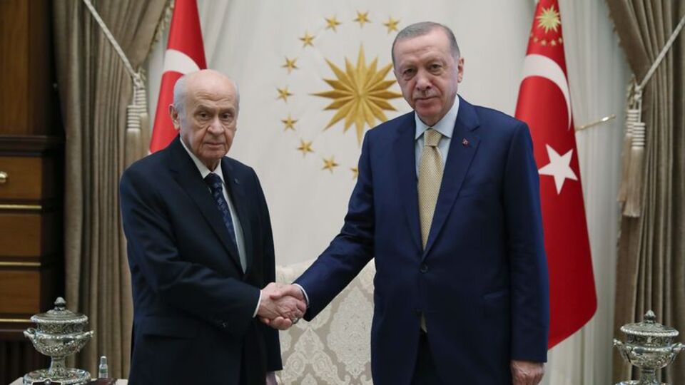 Cumhurbaşkanı Erdoğan ve Bahçeli deprem bölgesinde