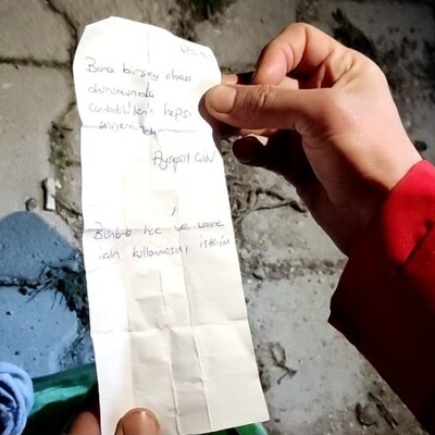 Enkazdan vasiyeti çıktı! Yazdıkları kahretti