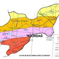 Tekirdağ deprem bölgesi mi, fay hattı nereden geçiyor? İşte Tekirdağ deprem risk haritası