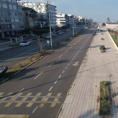 Hayalet şehir! İskenderun 3 depremin ardından sessizliğe büründü